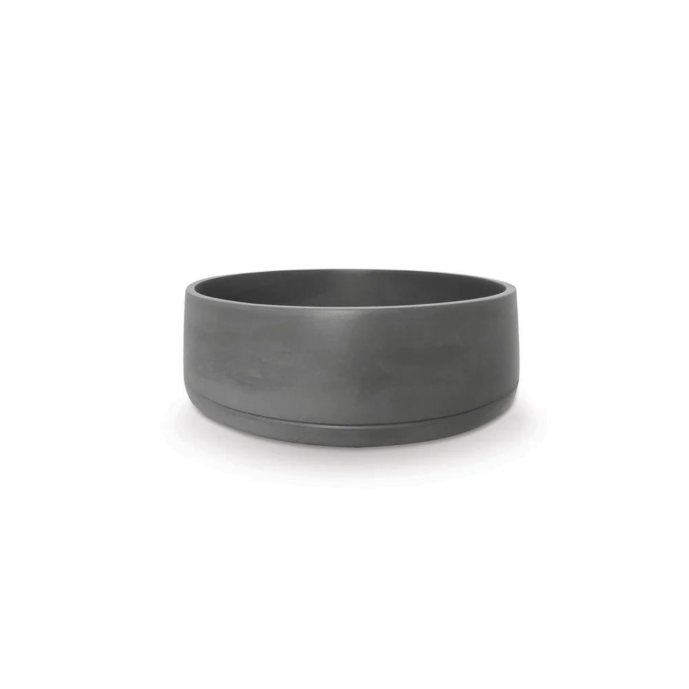 Nood Co Funl Basin Surface Mount - Mid Tone Grey