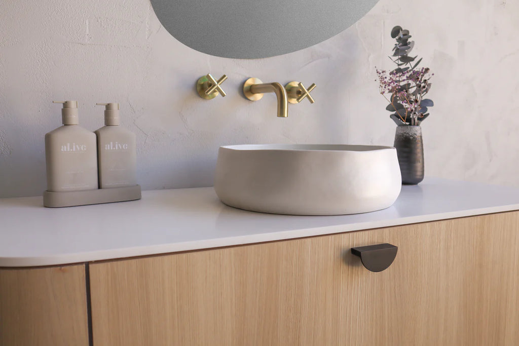 Nood Co Mill Basin Wall Hung - Ivory