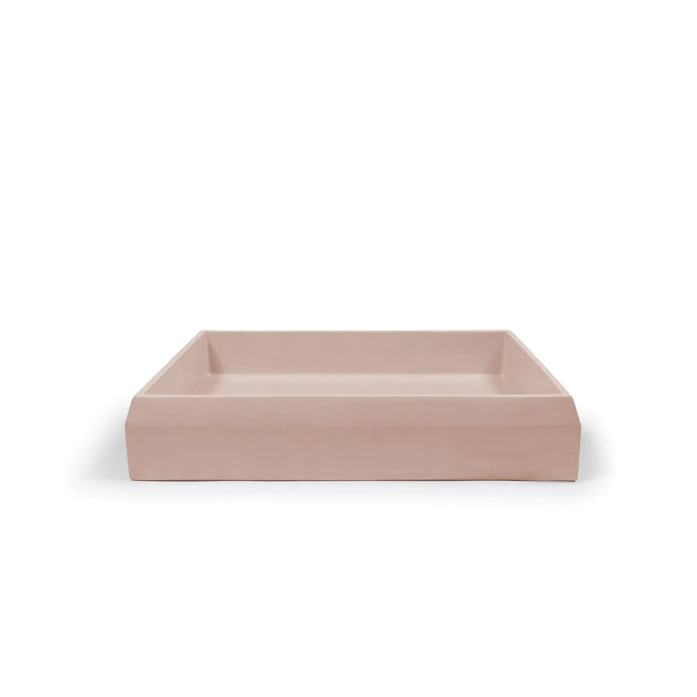 Nood Co Prism Rectangle Surface Mount - Blush Pink