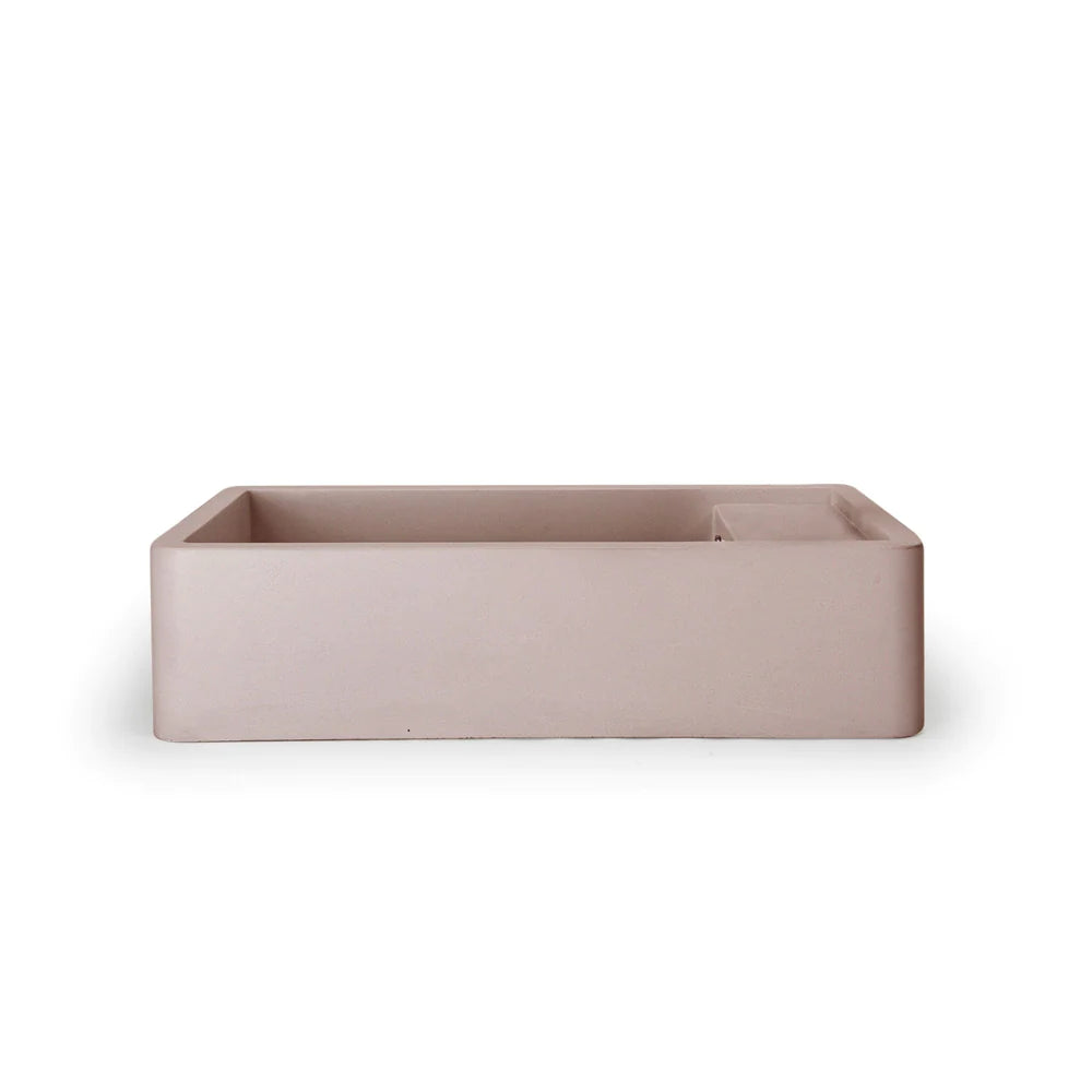 Nood Co Shelf 01 Basin Surface Mount - Blush Pink