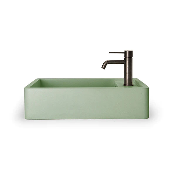 Nood Co Shelf 01 Basin Wall Hung - Mint