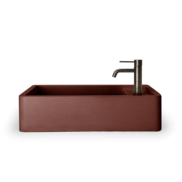 Nood Co Shelf 02 Basin Surface Mount - Clay