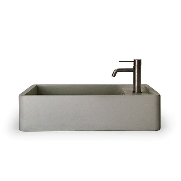Nood Co Shelf 02 Basin Surface Mount - Sky Grey