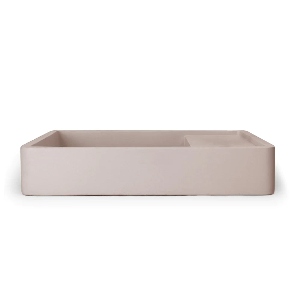 Nood Co Shelf 03 Basin Surface Mount - Blush Pink