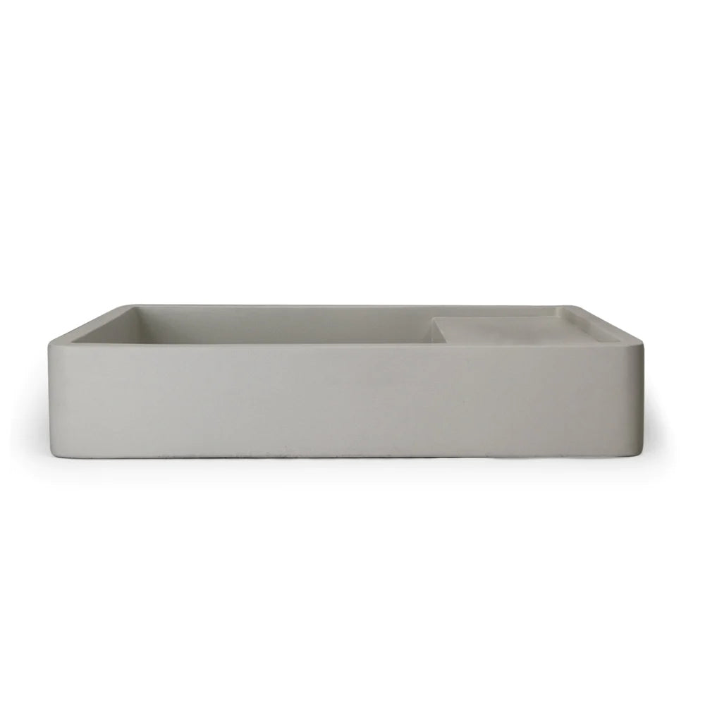 Nood Co Shelf 03 Basin Surface Mount - Sky Grey