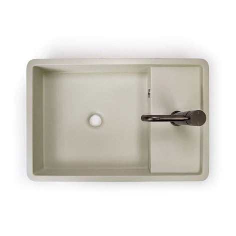 Nood Co Shelf 03 Basin Surface Mount - Pastel Peach