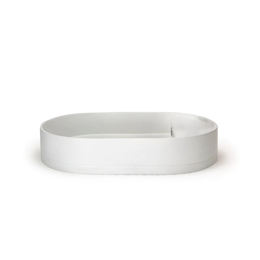 Nood Co Shelf Oval Basin Surface Mount - Ivory