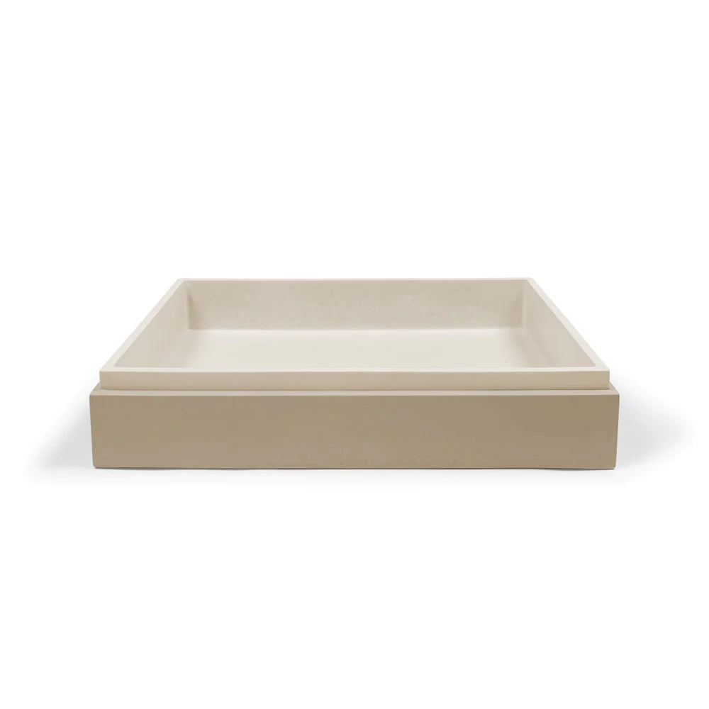 Nood Co Stepp Rectangle Surface Mount - Sand