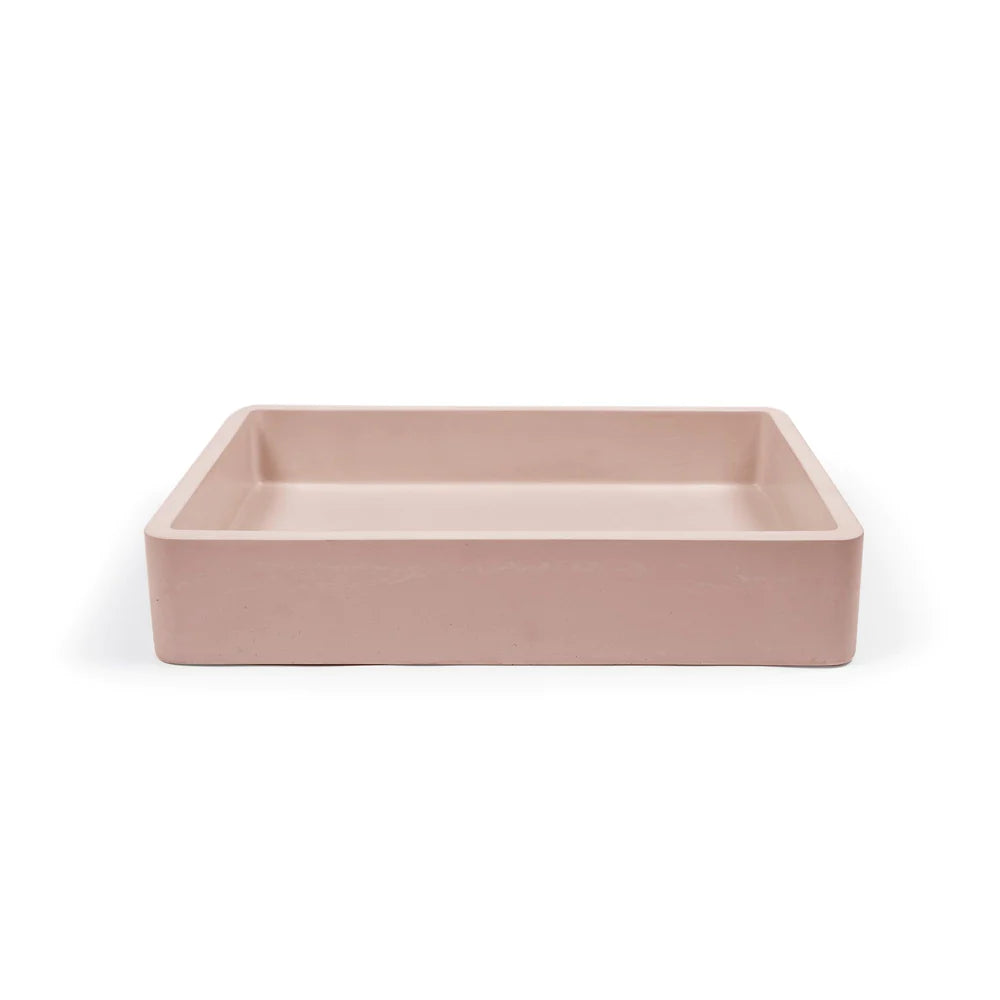 Nood Co Vesl Rectangle Surface Mount - Blush Pink