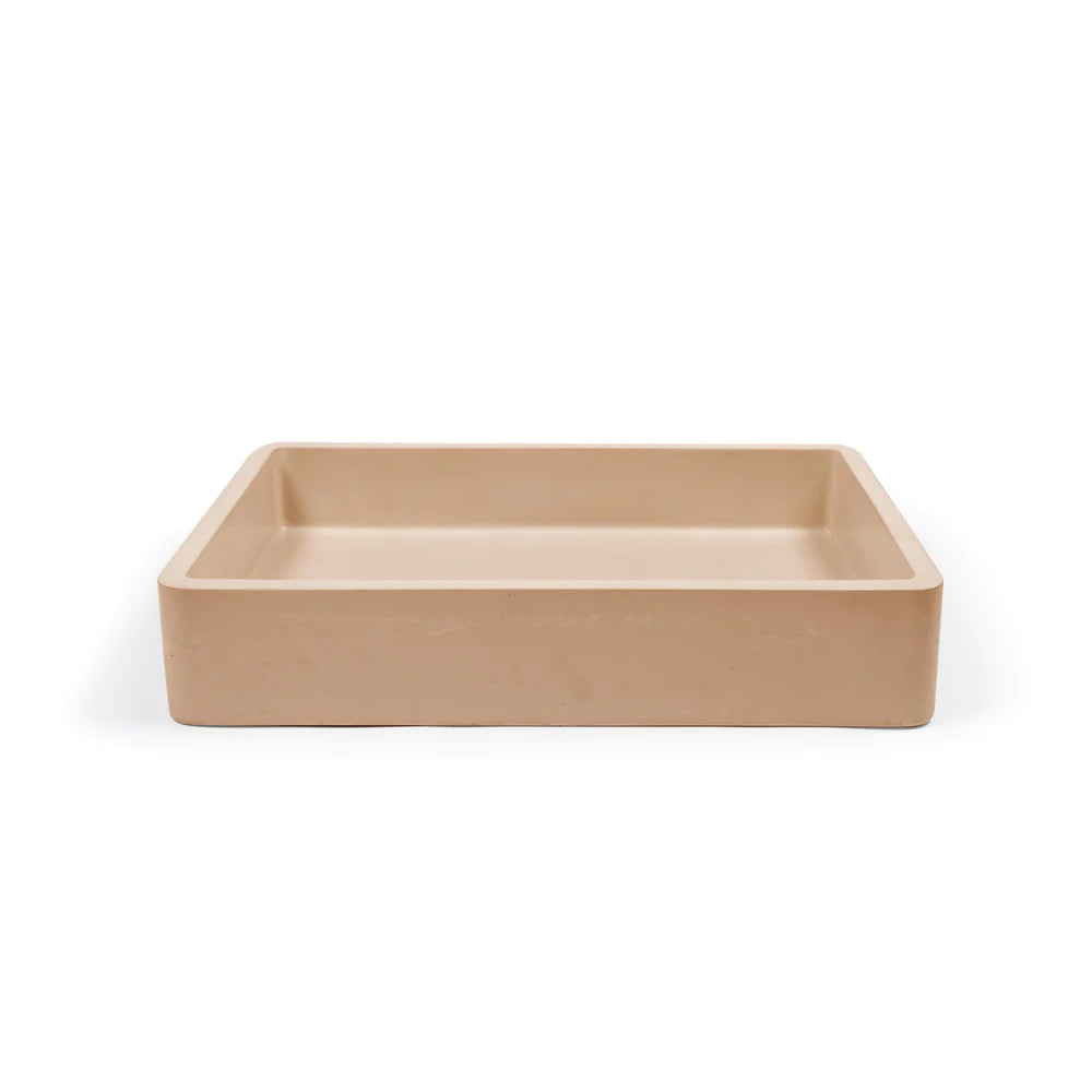 Nood Co Vesl Rectangle Surface Mount - Pastel Peach