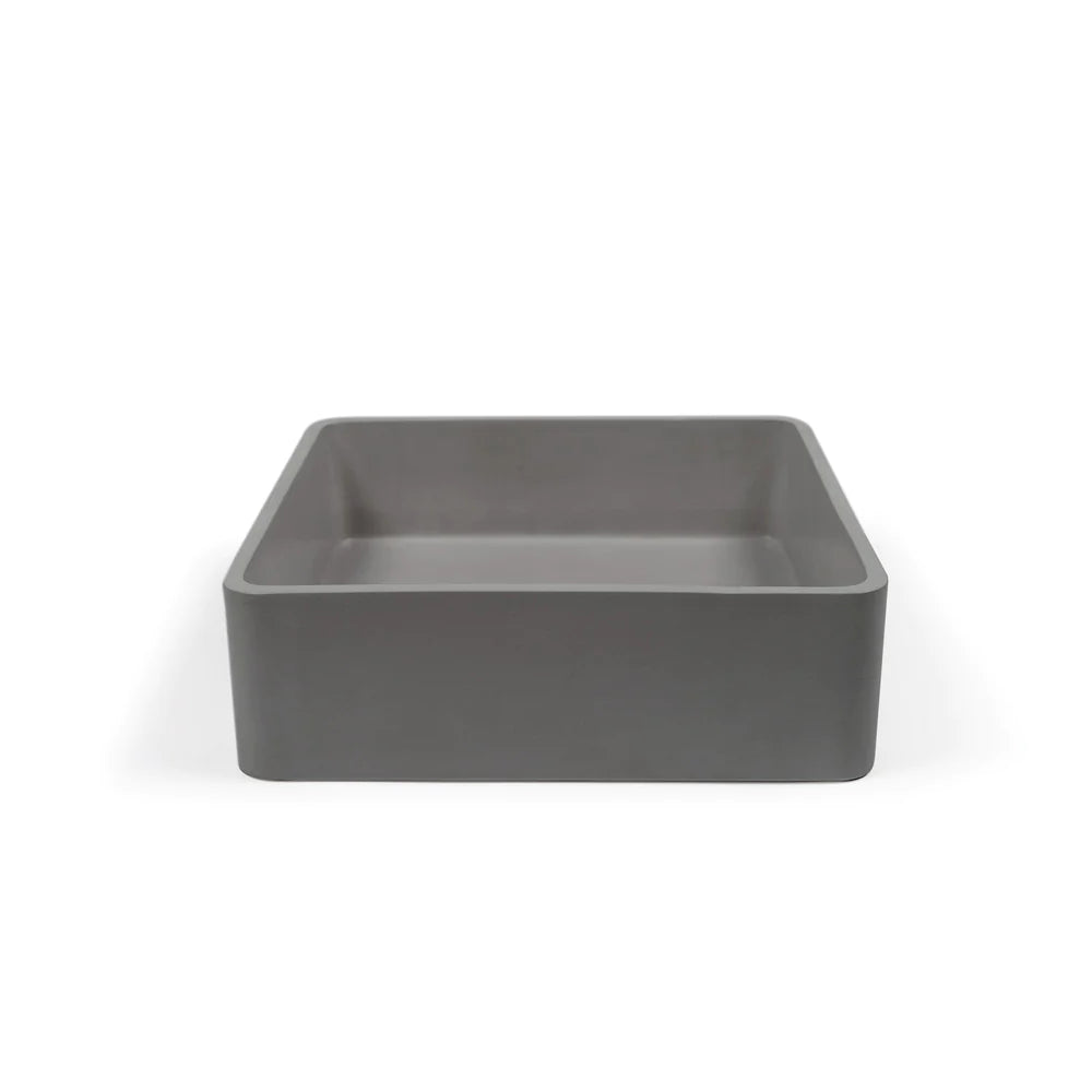 Nood Co Vesl Square Surface Mount - Mid Tone Grey