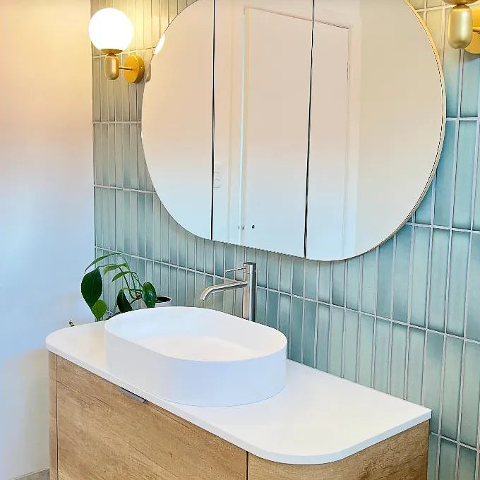 Otti Bondi Shaving Cabinet - Natural Oak