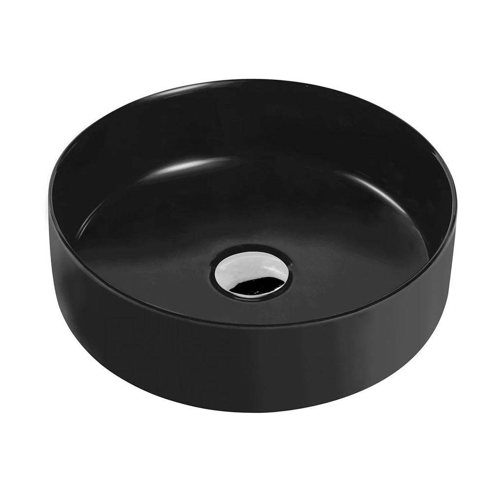 Otti Radius Round 355x355mm Basin - Matte Black