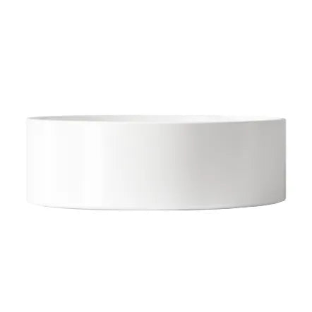 Otti Radius Round Basin With Straight Edge Matte White