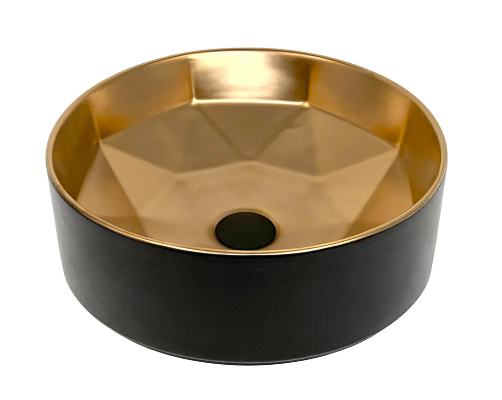 Otti Star Basin Round 400 X 400mm Matte Gold