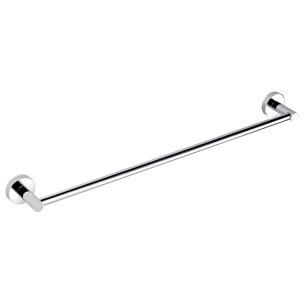 Otus Single Towel Rail 600mm - Chrome