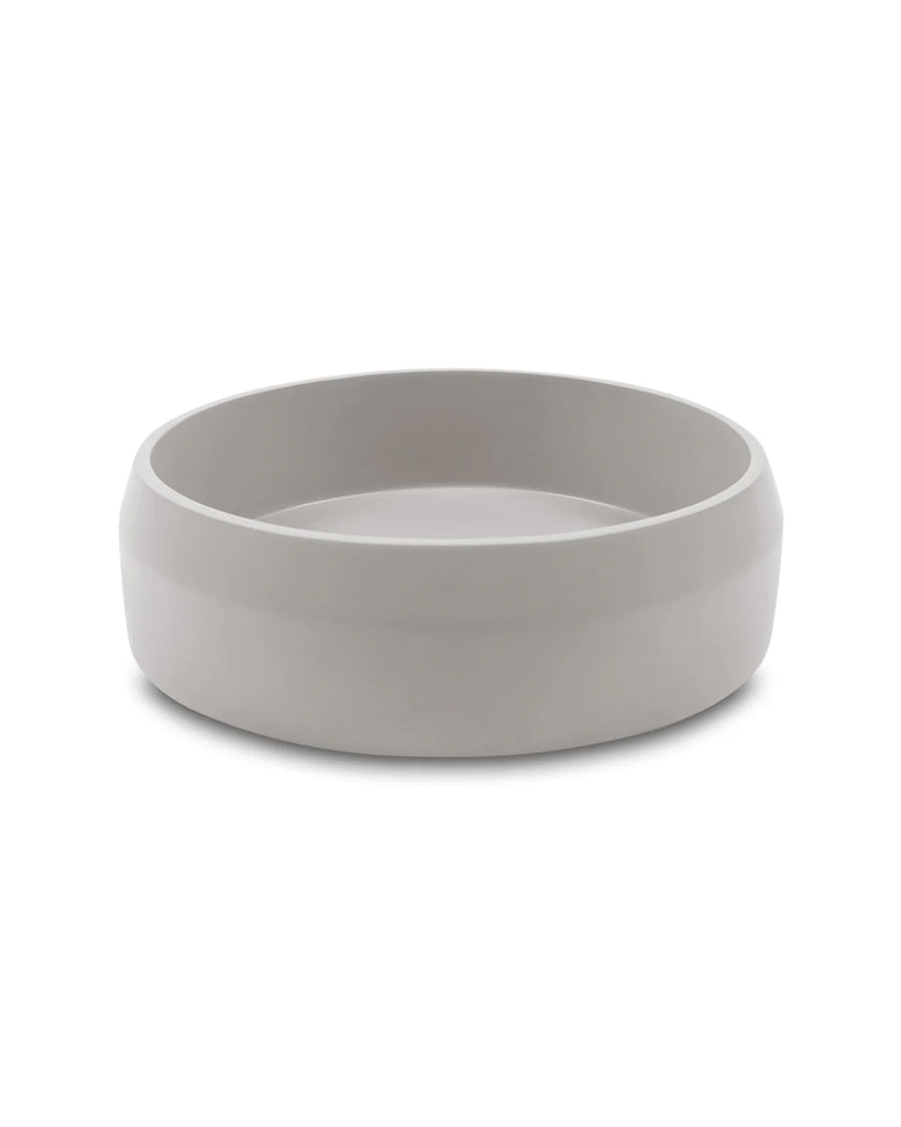 Nood Co Prism Circle Basin Wall Hung - Sky Grey
