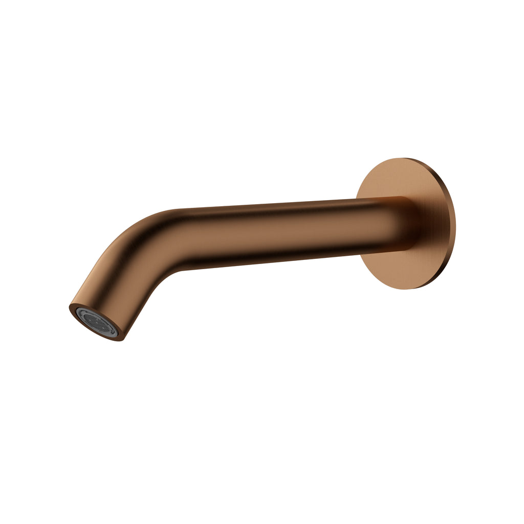 Otus Slimline Bath Spout - Brushed Copper