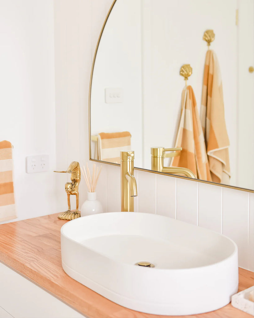 Nood Co Pill Basin Wall Hung - Ivory