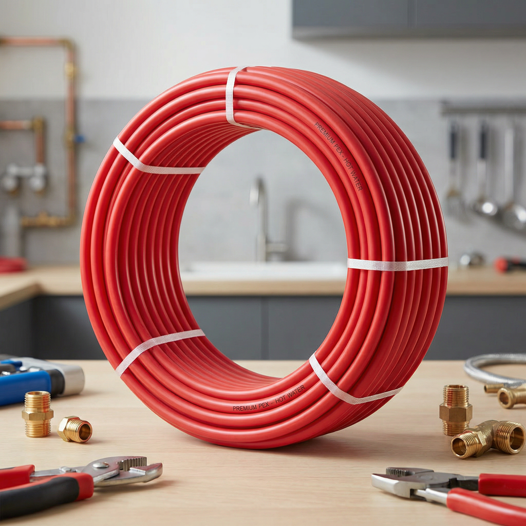 G-Pex Red Pex-Al-Pex Pipe (Hot Water) 16MM X 50 Meters
