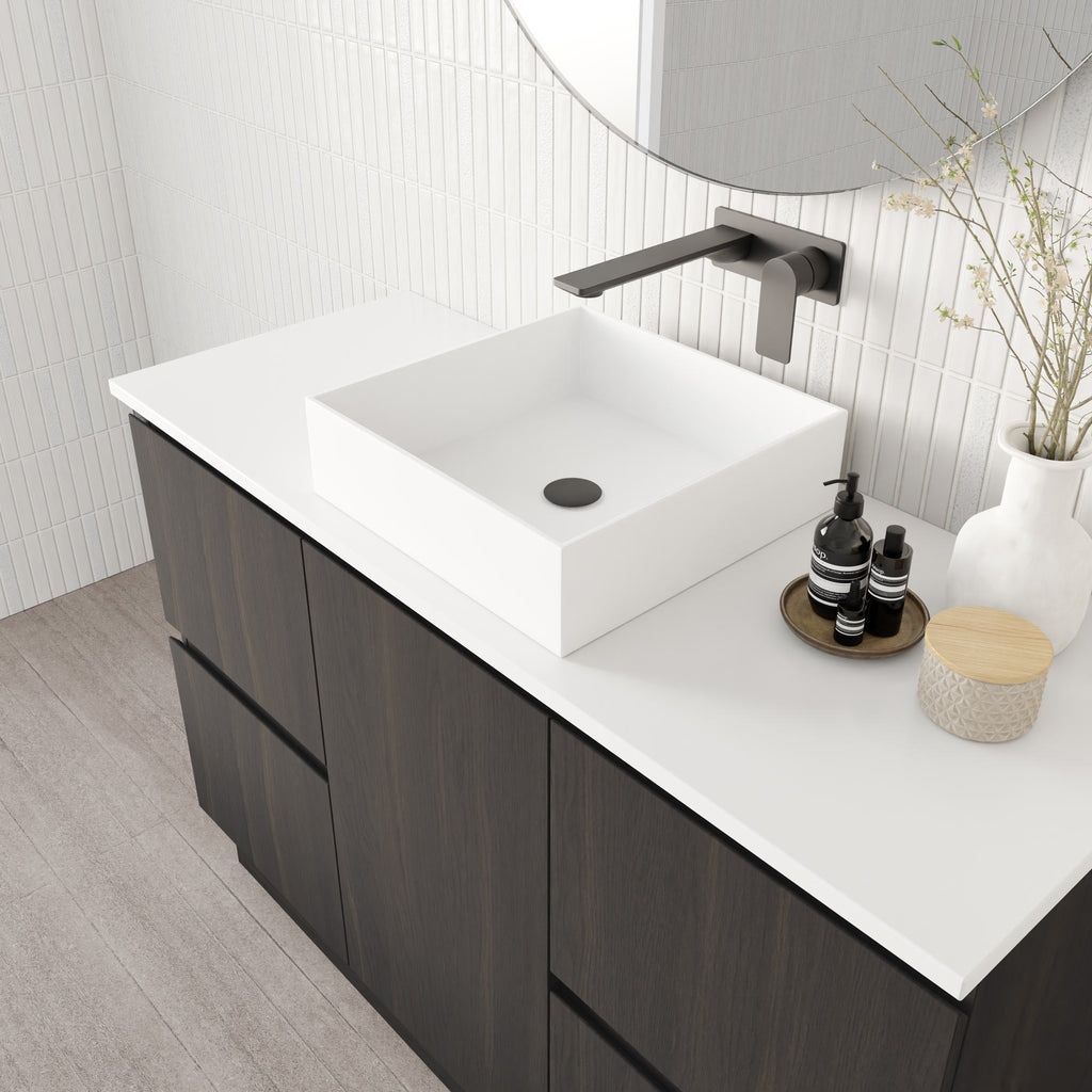 Marquis Phoenix Vanity with Solid Timber Top & Basin Floor Standing Vanity