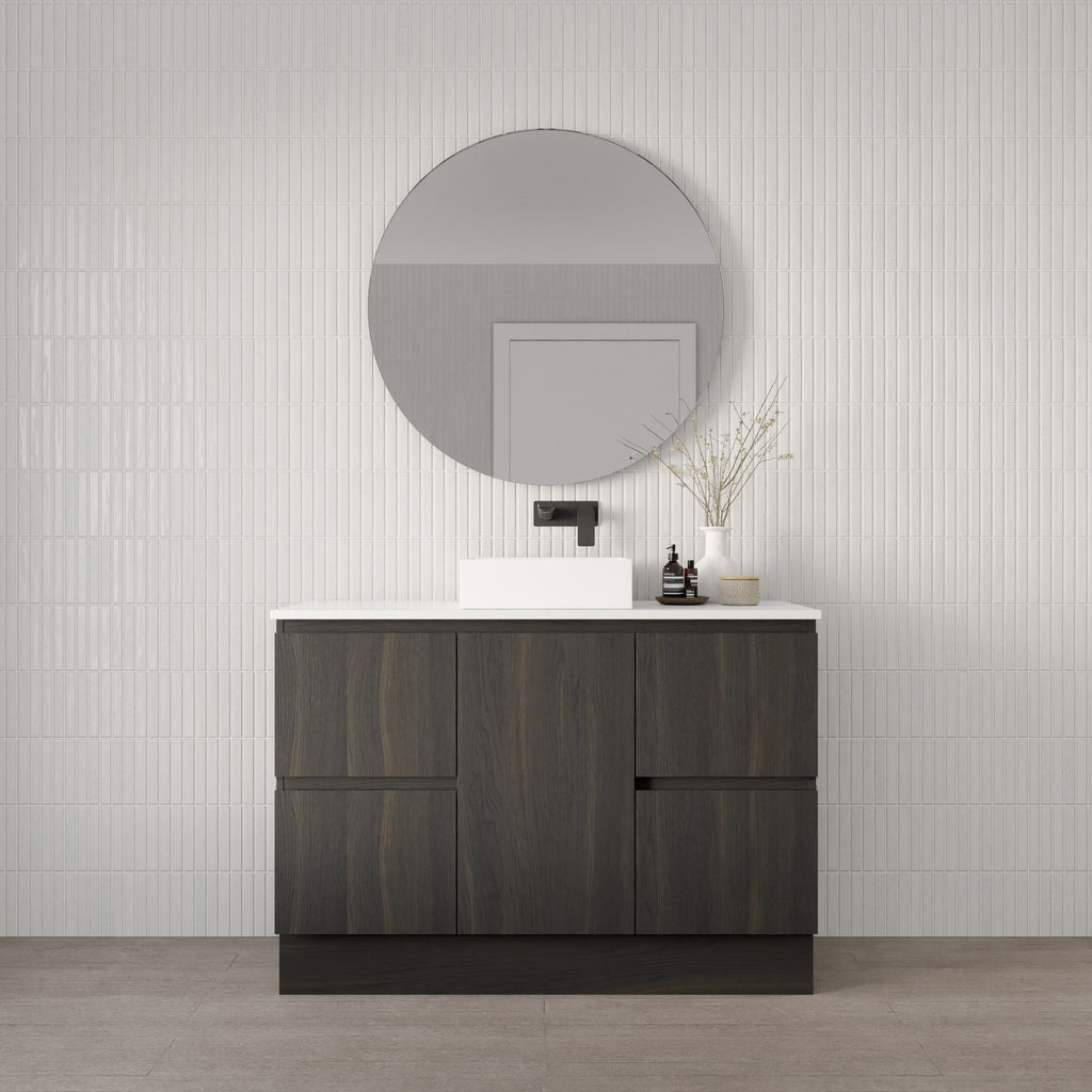 Marquis Phoenix Vanity with Solid Timber Top & Basin Floor Standing Vanity