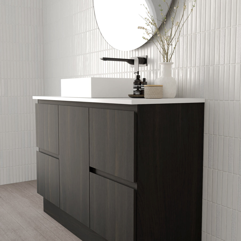 Marquis Phoenix Vanity with Solid Timber Top & Basin Floor Standing Vanity