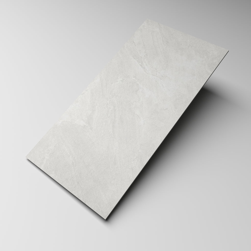 Quartz Bianco Natural Stone Look Tile 600x1200