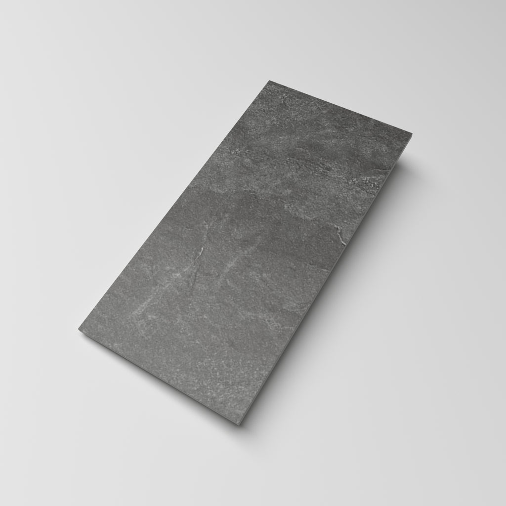 Quartz Charcoal Natural Stone Look Tile 300x600