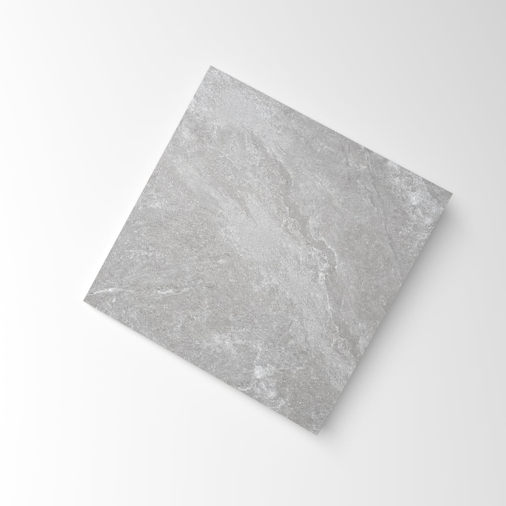 Quartz Grigio Natural Stone Look Tile 600x600