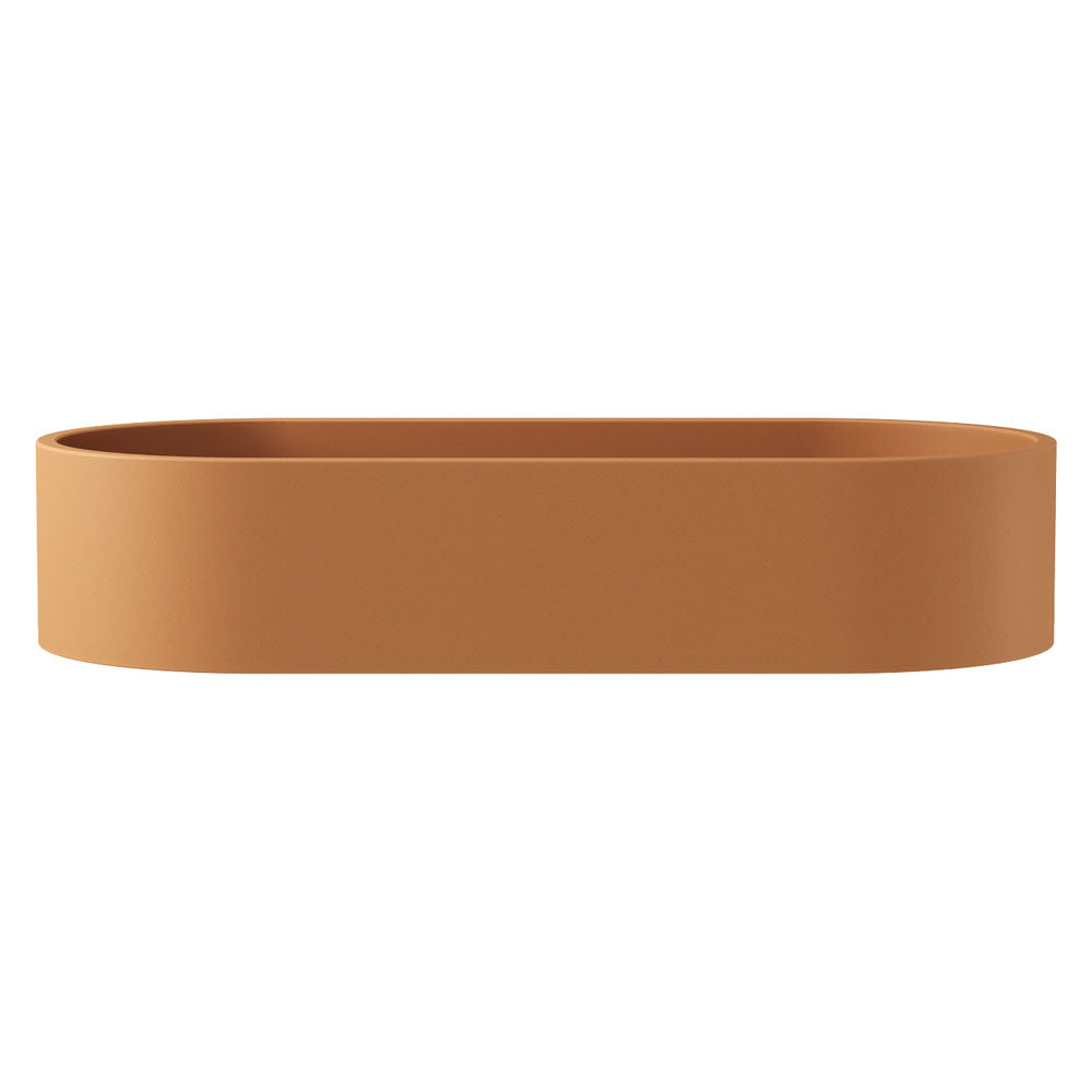 Fienza Jada Pill Concrete Above Counter Basin - Tuscan