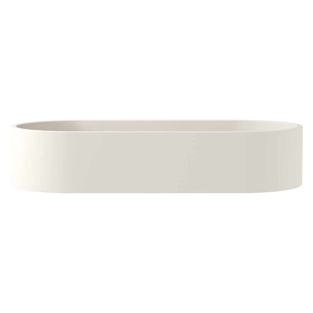 Fienza Jada Pill Concrete Above Counter Basin - Warm White