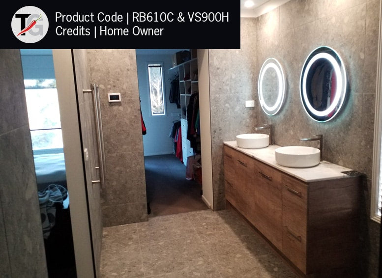 Thermogroup Ablaze Premium RB Range Back-Lit Mirror