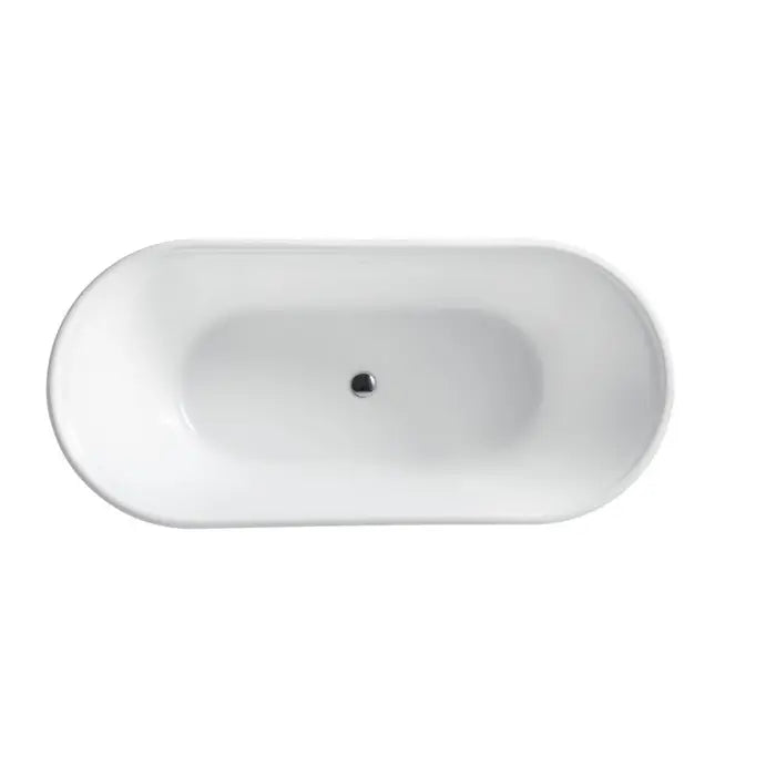 Decina Regent Freestanding Bath 1700mm - Gloss White