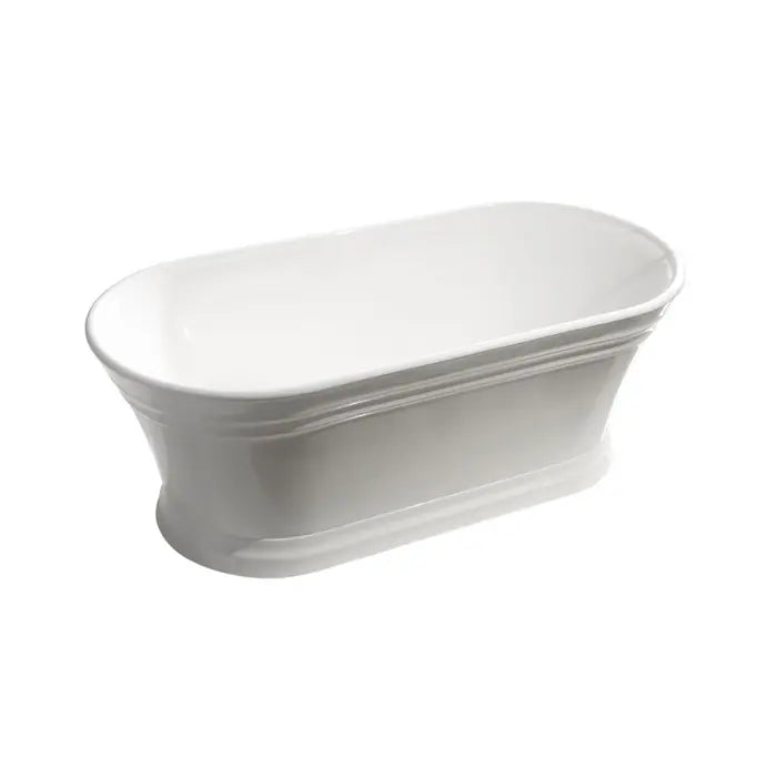 Decina Regent Freestanding Bath 1700mm - Gloss White