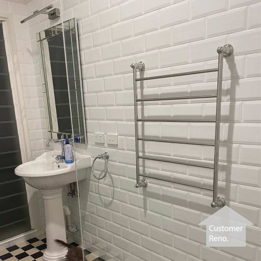 Fienza Lillian Heated Towel Rail - Chrome