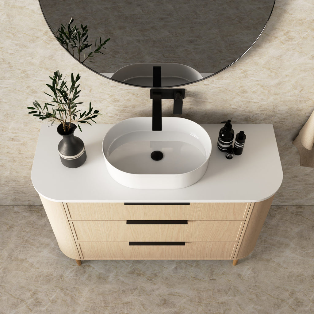 Marquis Reef Floor Standing Vanity with Legs