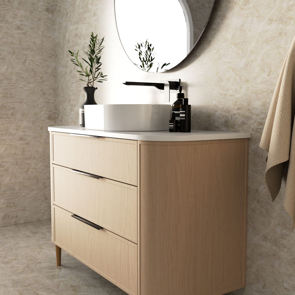 Marquis Reef Floor Standing Vanity with Legs