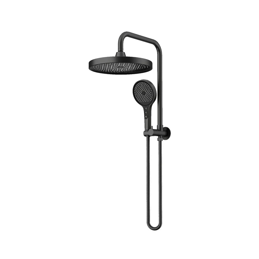 Amoza Round Mini Combo Twin Shower Set Top Inlet