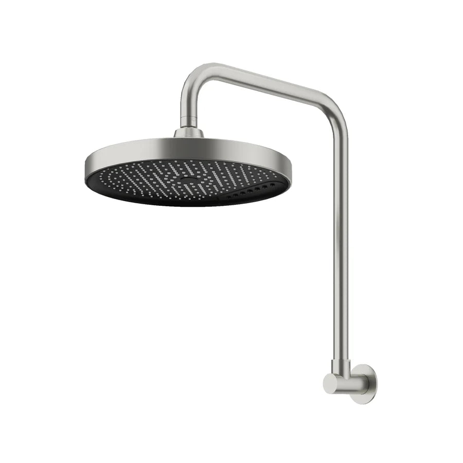 Amoza Gooseneck Shower Arm & Round Shower Head Set