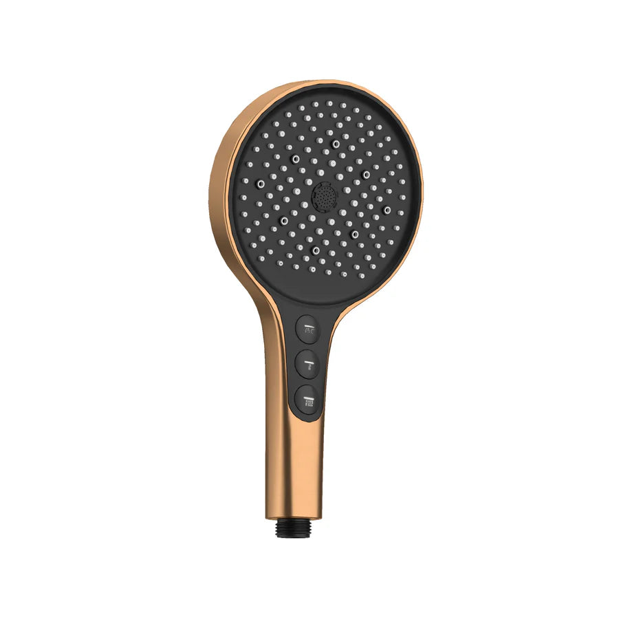 Amoza 5 Functions Round Handheld Shower
