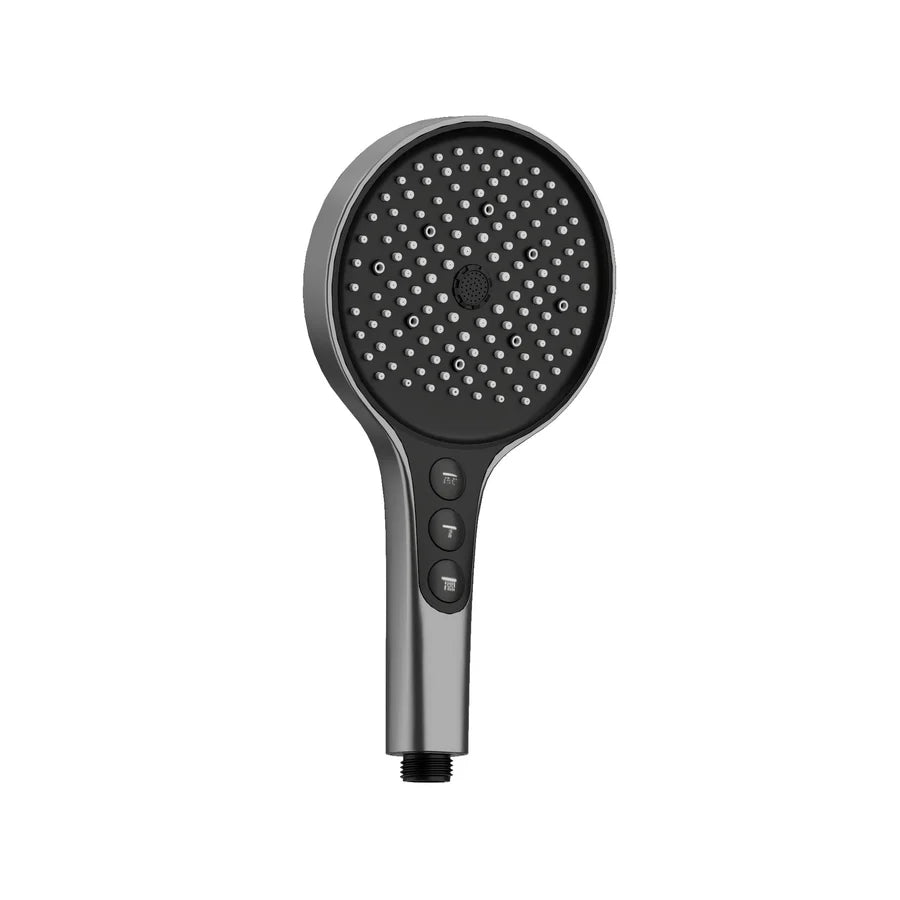 Amoza 5 Functions Round Handheld Shower