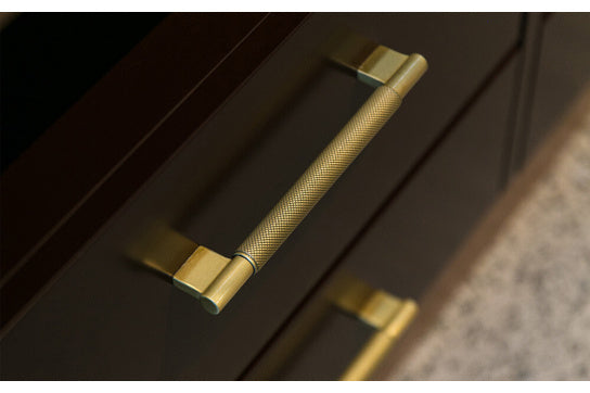 Turner Hastings Arla Sassari Cabinet Handle - Brushed Brass