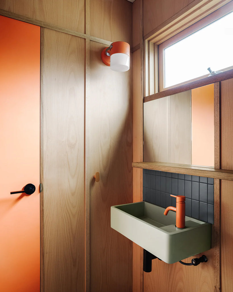 Nood Co Shelf 01 Basin Wall Hung - Mint