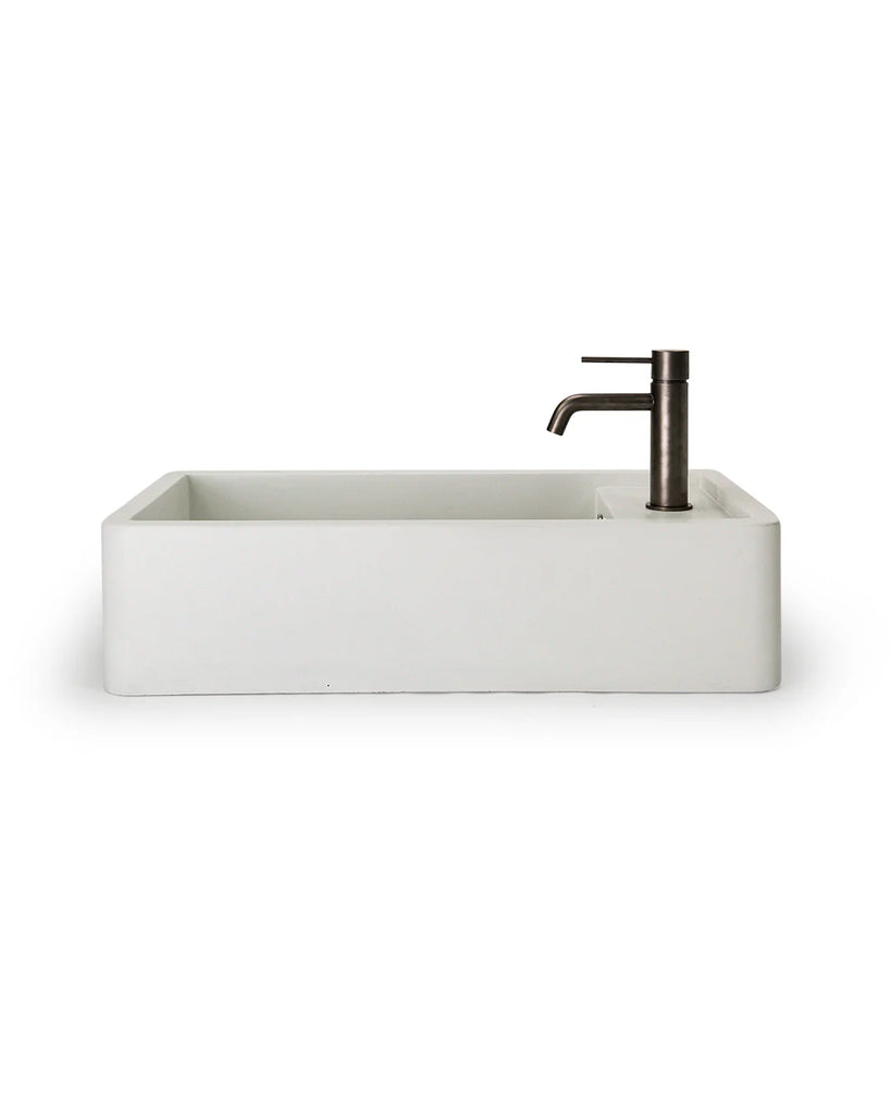 Nood Co Shelf 02 Basin Wall Hung - Ivory
