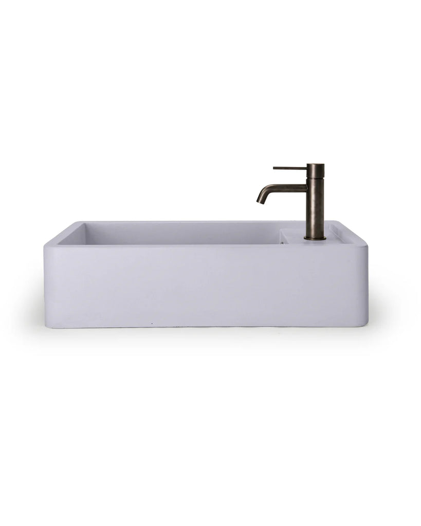 Nood Co Shelf 02 Basin Wall Hung - Lilac