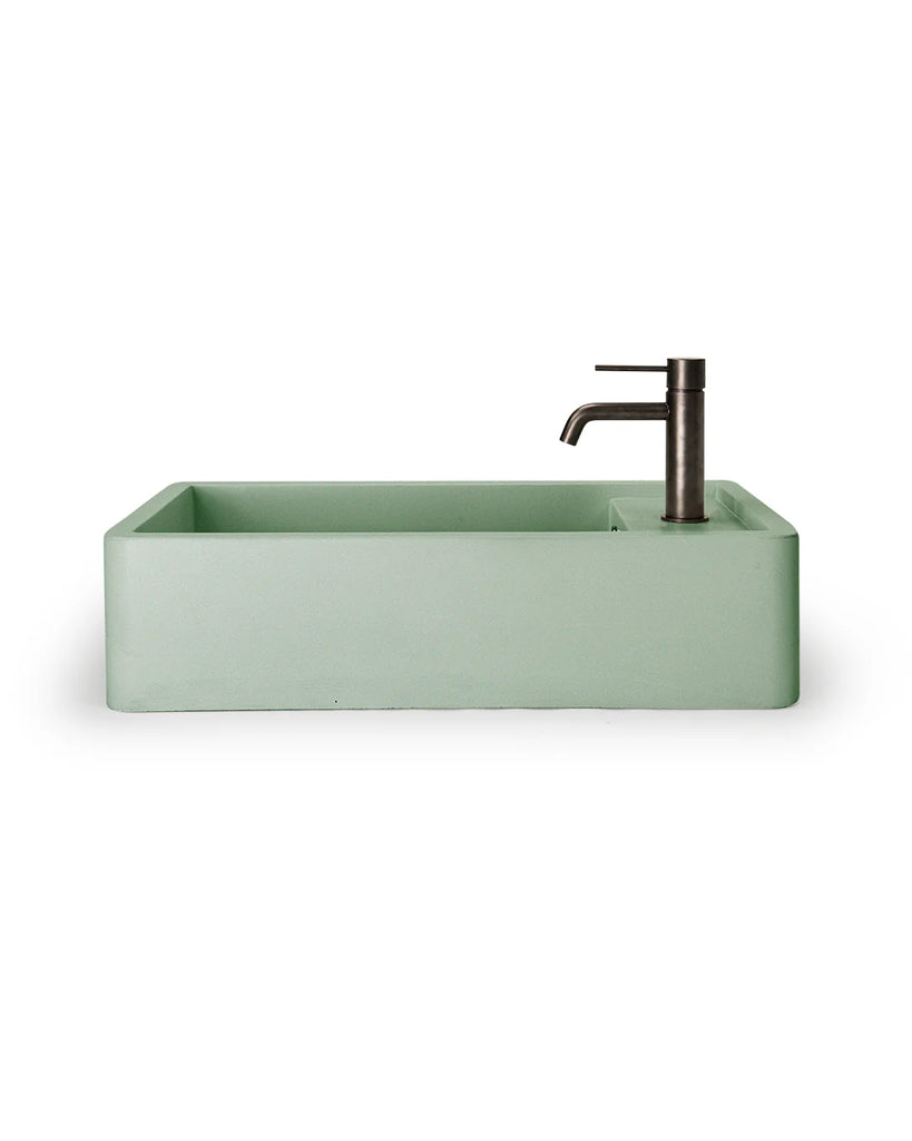 Nood Co Shelf 02 Basin Wall Hung - Mint