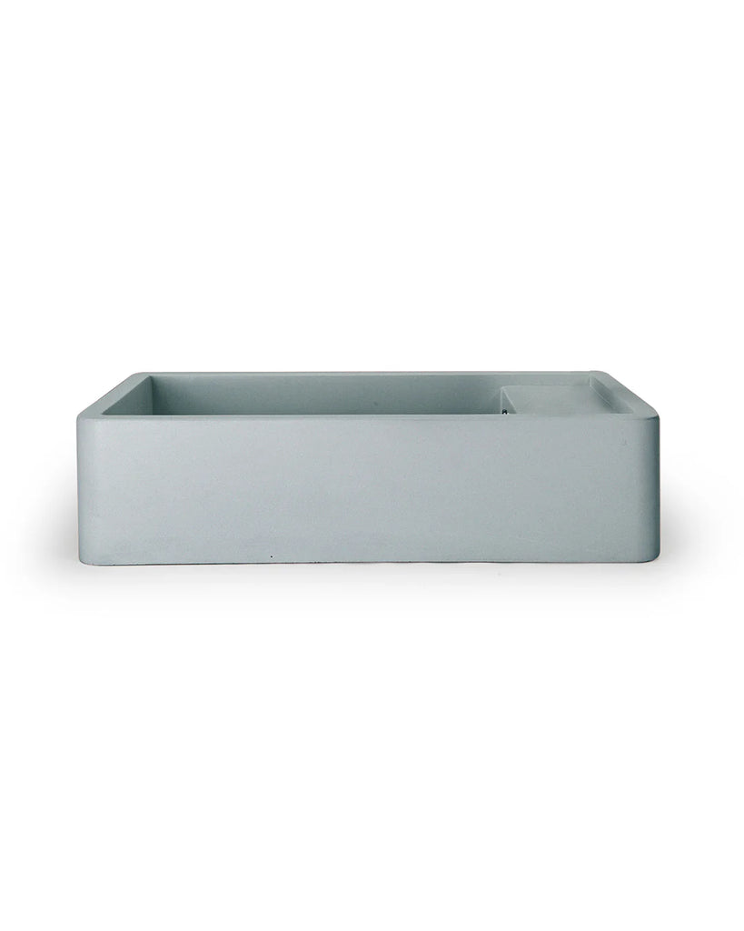 Nood Co Shelf 02 Basin Wall Hung - Powder Blue