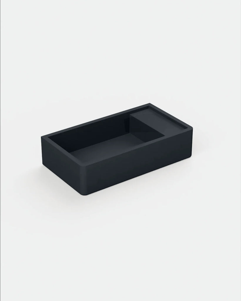 Nood Co Shelf 02 Basin Wall Hung - Storm