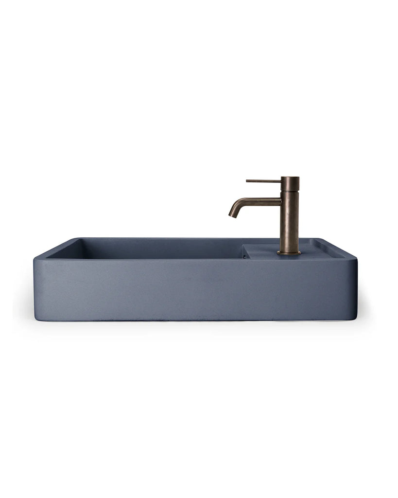 Nood Co Shelf 03 Basin Wall Hung - Copan Blue